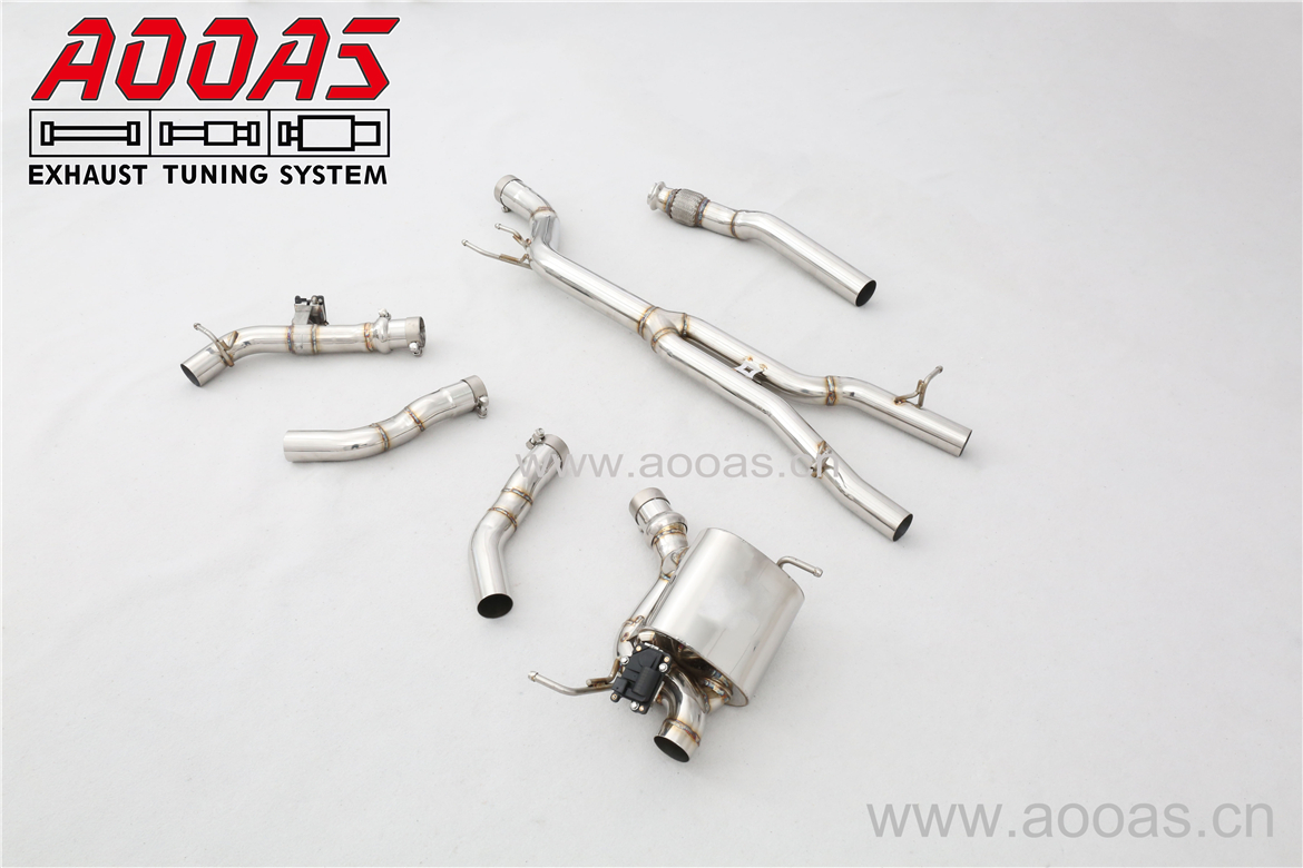  Benz SLC260 2.0T   All SS304 / Valvetronic Catback System